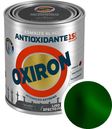Oxiron Liso Forja Agua Inhibitor De Coroziune Final All In One Pentru Apă 0.75l Titan Verde Cipru Strălucitor