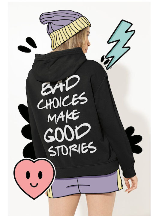 Bad Choices W Φούτερ Κουκούλα Army