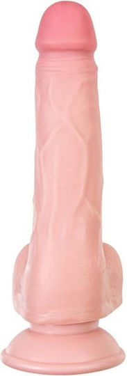 Ρεαλιστικό Dildo με Όρχεις και Βεντούζα Flesh