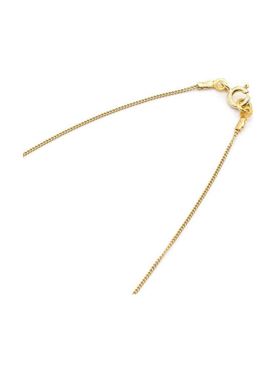 Irmelia Women's Cross from Gold Plated Silver with Chain