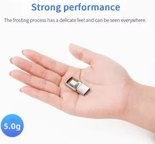 Xiaomi Stick USB Metalic 512GB – OTG USB 3.0 Pentru Telefoane și Calculatoare Mi950