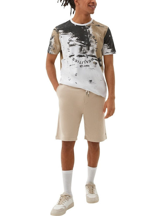 Sportliche Herrenshorts Beige