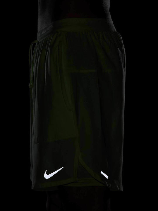 Stride 2 in 1 Sports Men's Shorts Green
