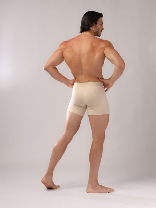Adam Smith Long Trunks Μακρύ Μποξεράκι Beige