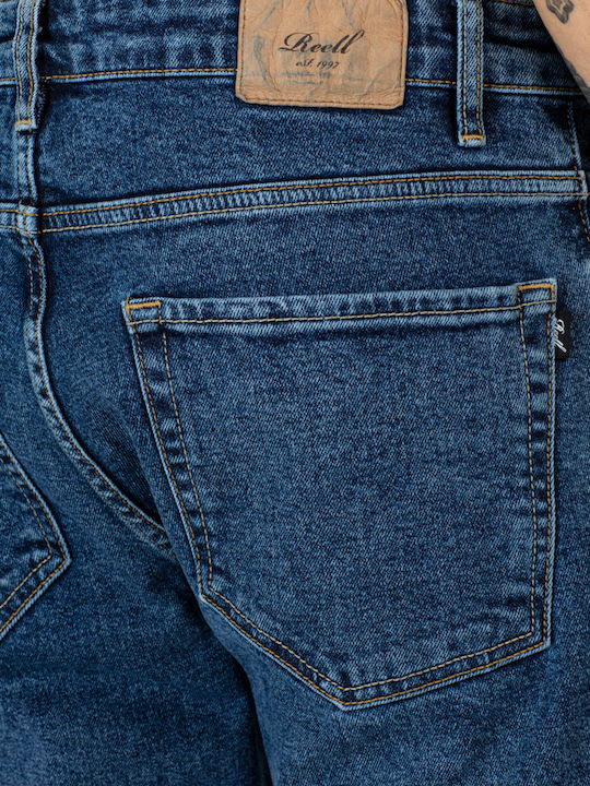 Pantaloni cu Croială Normală Mid Blue