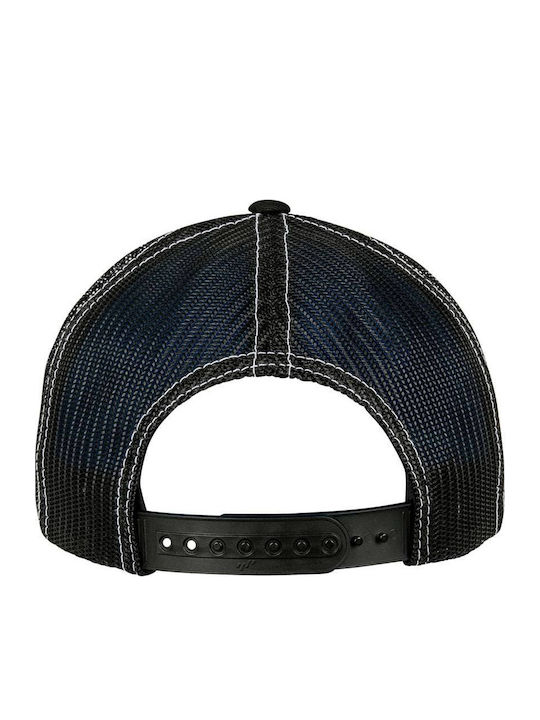 Flexfit Unisex Checkerboard Retro Trucker 6506cb Black White Black White