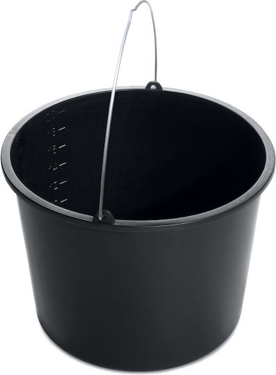 Κουβάς Πλαστικός Στόμιο 20l Inoxkiss Kbu20-s411