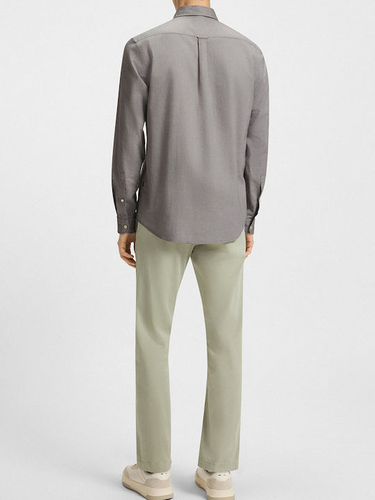 Rickert Long-sleeved Cotton Shirt Light Green