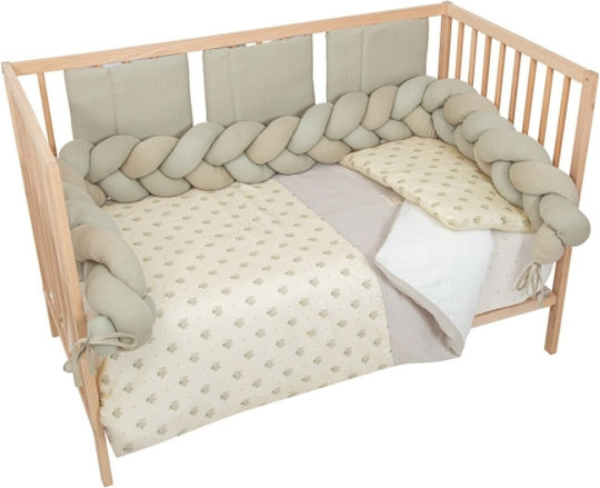Bimbidreams Perna Pentru Bebeluşi Nest Spumă De Memorie Nest Olive 62x85cm