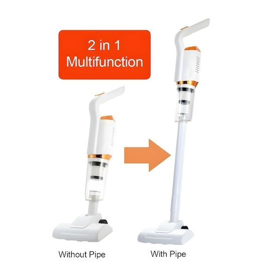 Прахосмукачка 2 в 1 Stick & Ръчна Бяла DP8G04YBM