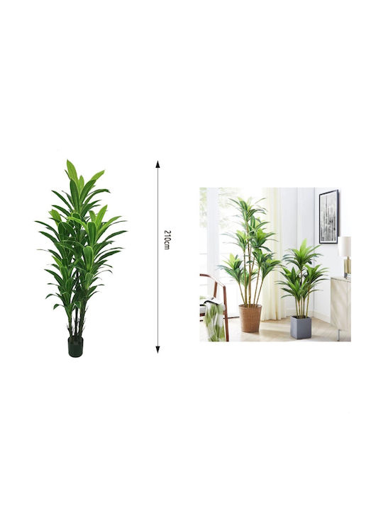 Arbore Artificial de Exterior Dracaena Green 210cm My Home Luxury