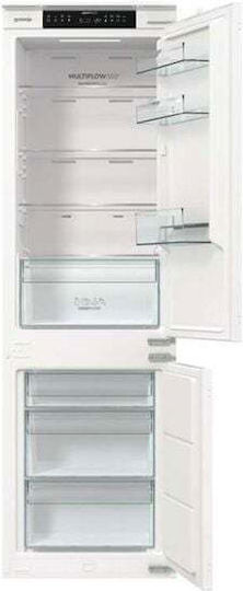Gorenje Combină frigorifică 252lt NoFrost Î177.2xL54xA54.5cm. Alb NRKI517E41