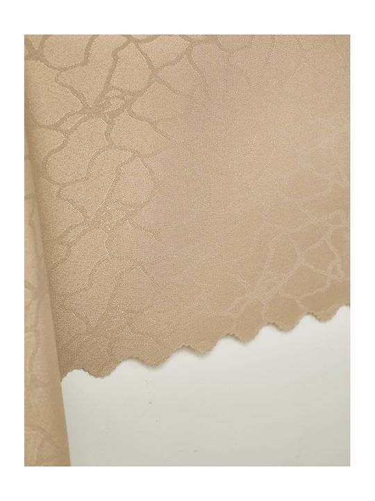 Whitegg Tischtuch Fleckabweisend Beige 140x180cm