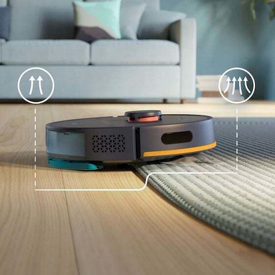 Philips Seria 2000 Aspirator Robot cu Cartografiere Laser și Putere de Aspirație 6000Pa Neagră