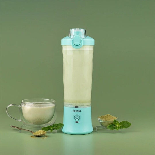 Sponge Μπλέντερ με Πλαστική Κανάτα 600 ml Πράσινο