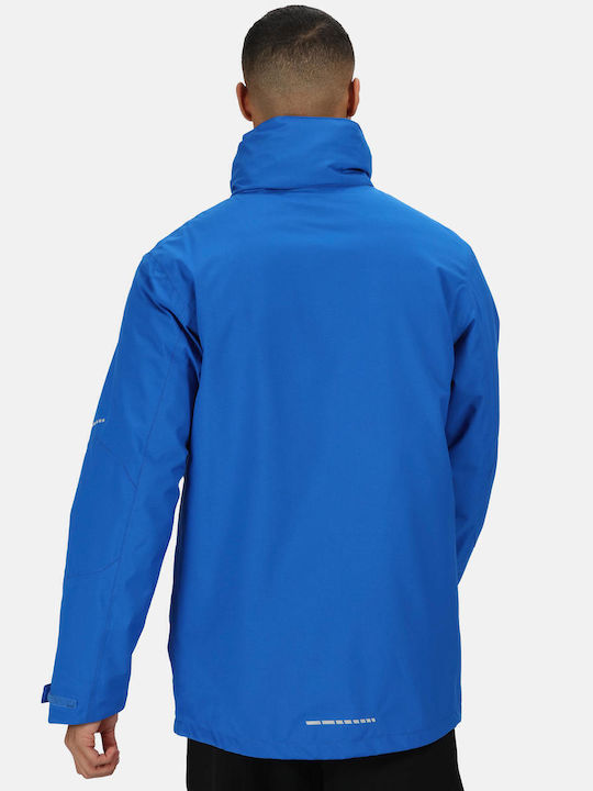 Tra156 Jacket Waterproof Oxford Blue/black