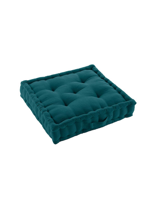 Atmosphera Floor Pillow Twily Douceur D intérieur 100% Cotton Dark Green 50x50cm
