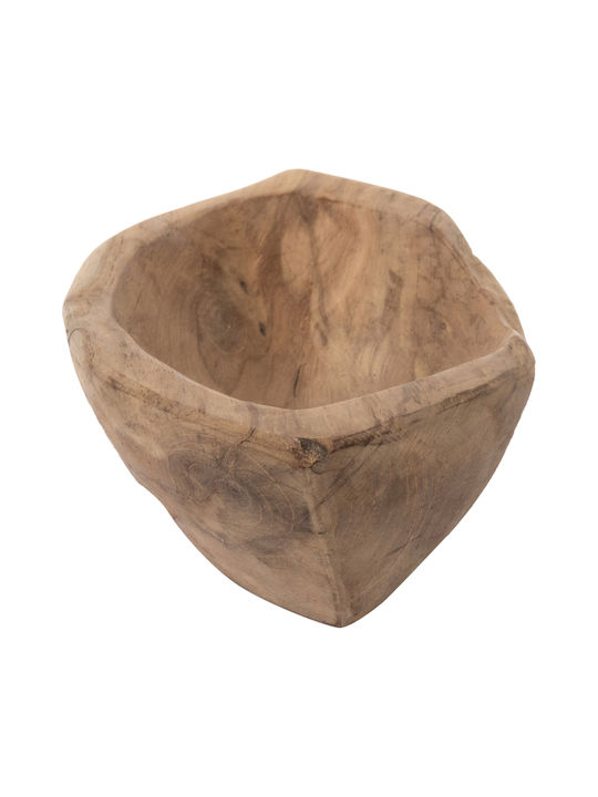 HomeMarkt Διακοσμητικό Χώρου από Ξύλο 30x6x13cm