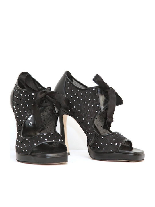 Leather Sandals Black