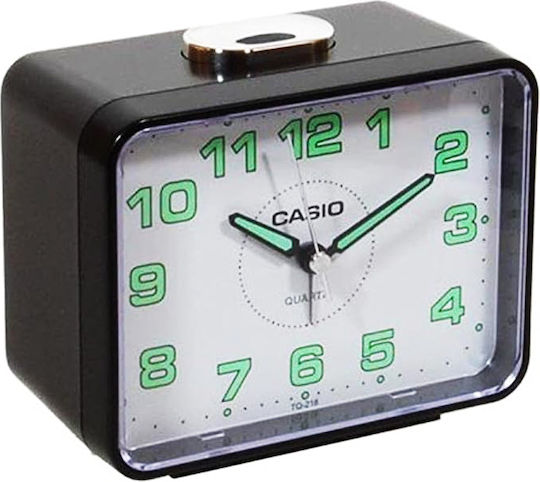 Casio Επιτραπέζιο Ρολόι με Ξυπνητήρι TQ-218-1B