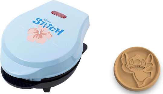 Uncanny Brands Lilo & Stitch Mini Гофретник за Кръгли Гофрети 600W