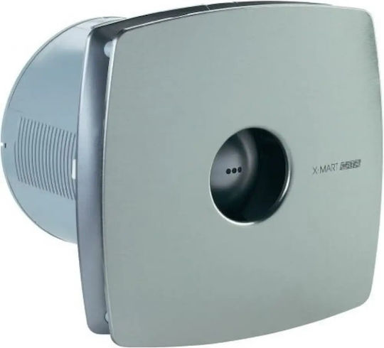 Cata X-Mart 10 Επιτοίχιος Εξαεριστήρας Μπάνιου 100mm Inox