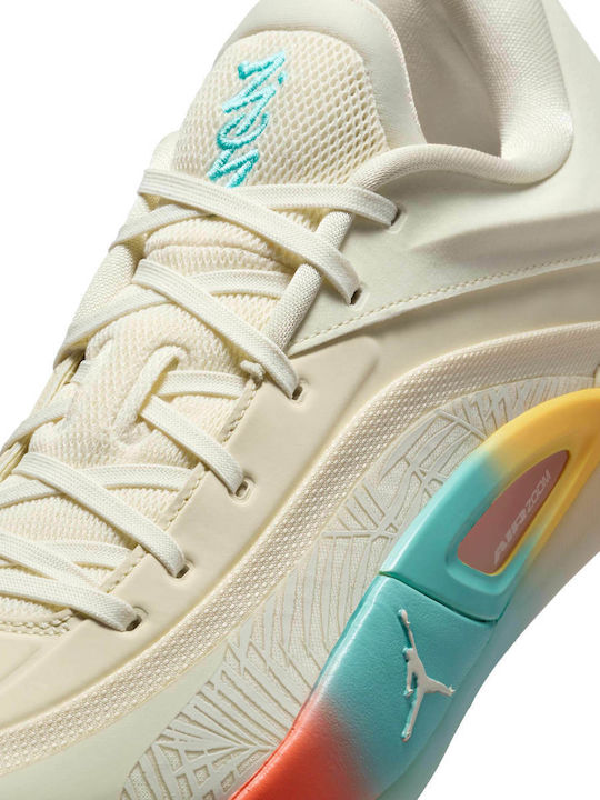 Zion 4 "Low Country" Χαμηλά Μπασκετικά Παπούτσια Sail / Coconut Milk / Multicolor