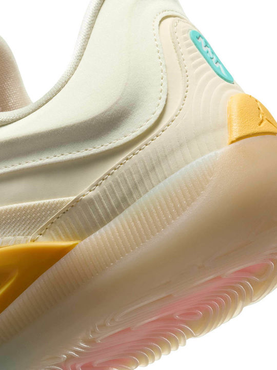 Zion 4 "Low Country" Χαμηλά Μπασκετικά Παπούτσια Sail / Coconut Milk / Multicolor