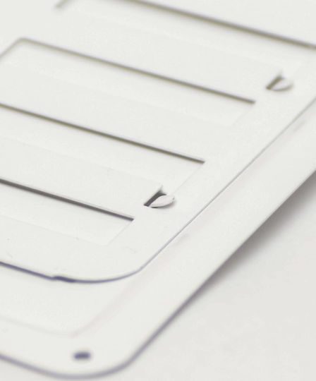 Karkon Vent Louver 15x15cm Square
