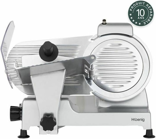 HKoenig Tăieturi reci Slicer 240W Argintiu