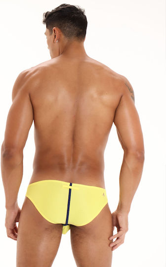 Marcuse Ανδρικό Sexy Slip Κίτρινο