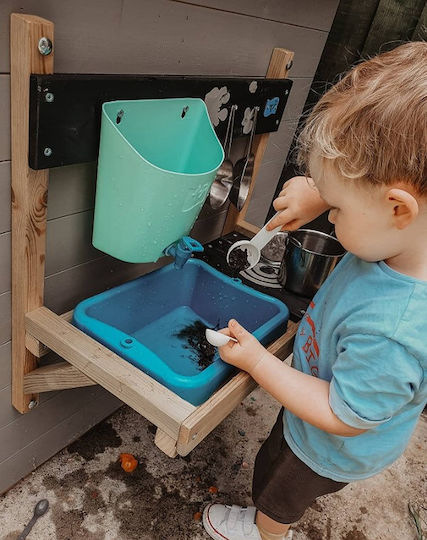 Mud Kitchen Medium Wall Accessories & Wooden Outdoor Playhouse