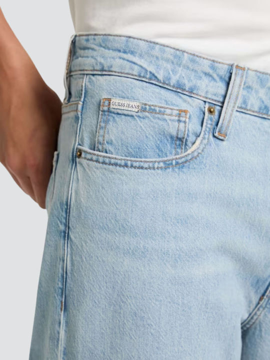 Ανδρικό Παντελόνι Τζιν με Relaxed Εφαρμογή Denim Light
