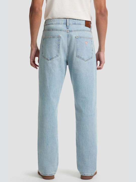 Ανδρικό Παντελόνι Τζιν με Relaxed Εφαρμογή Denim Light