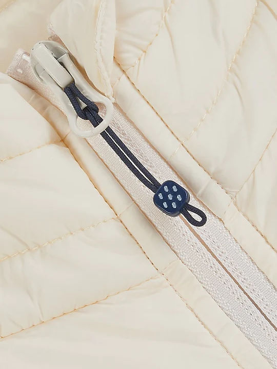 Alpine Γυναικείο Αμάνικο Puffer Μπουφάν Αδιάβροχο για Χειμώνα Μπεζ