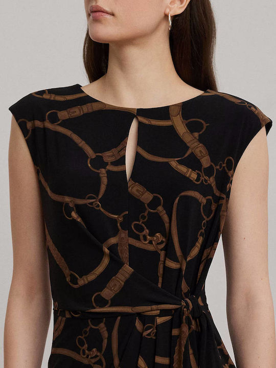 Midi Abendkleid Wickel Gemischt