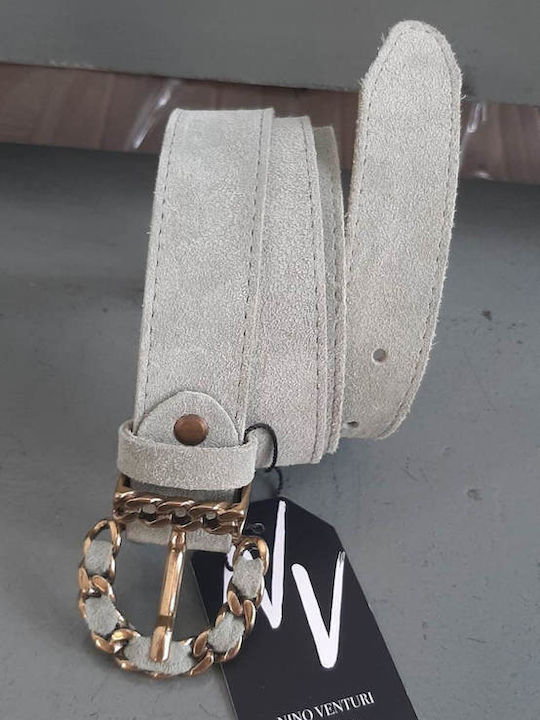 Leder Damen Gürtel Grün