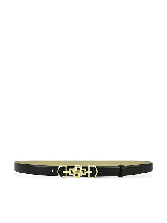 Leather Women's Belt Black