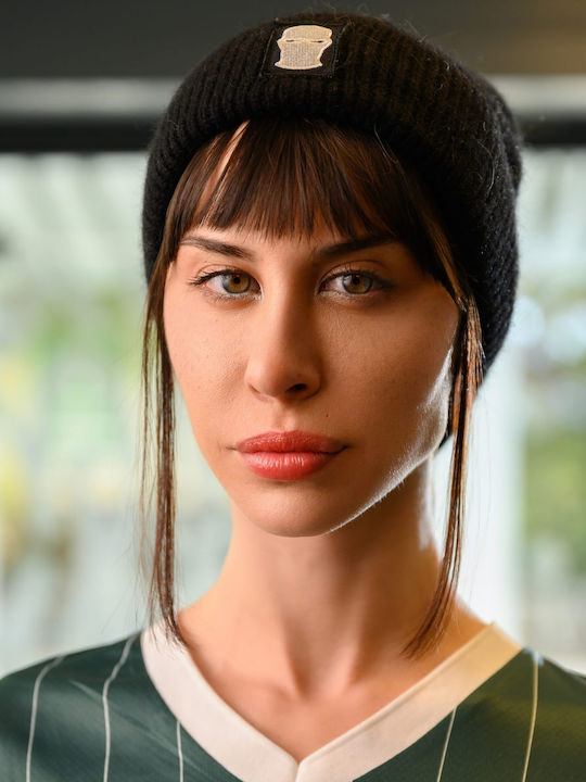 Beanie Unisex Σκούφος Πλεκτός σε Γκρι χρώμα
