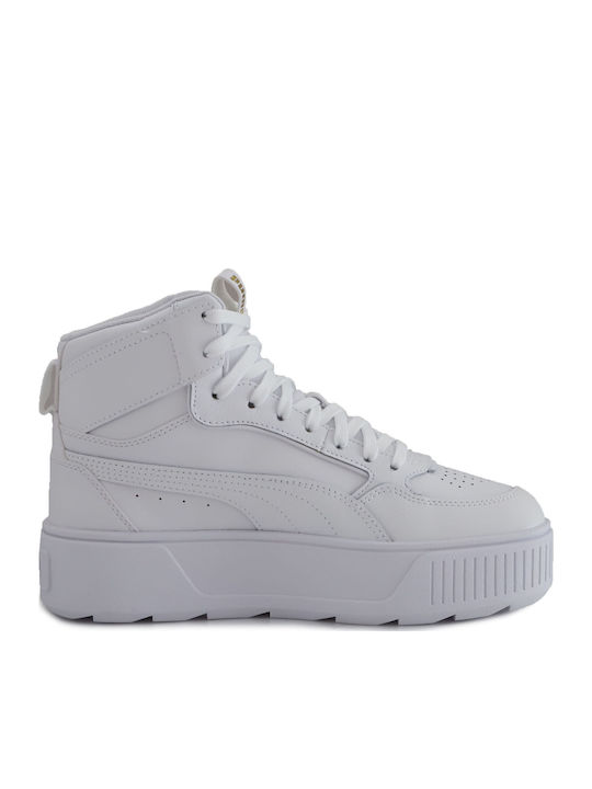 Karmen Rebelle Mid Дамски Платформи Високи Бели