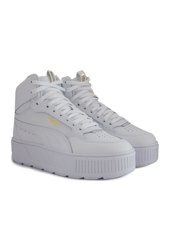 Karmen Rebelle Mid Дамски Платформи Високи Бели