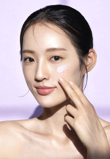 d'Alba Waterfull Tone-up Слънцезащитен Крем за Лице SPF50+ с Цвят Лилав 50ml