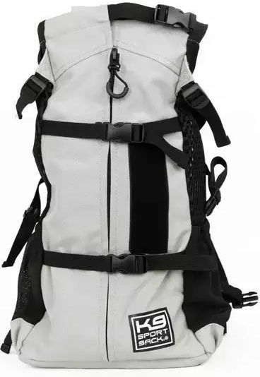 K9 Sport Sack Σακίδιο Πλάτης για Μεταφορά Σκύλου Γκρι