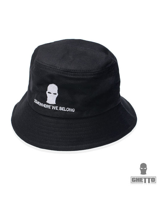 Ghetto Pălărie Bucket Textil Alb