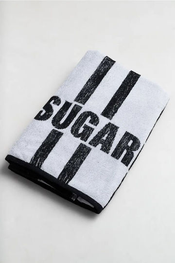 SugarFree Πετσέτα Θαλάσσης Βαμβακερή Λευκή