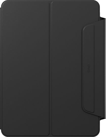 Uniq Rovus Snapmount Magnetic 360 Klappdeckel Drehbar Robust Schware (iPad Pro 13 M4 (2024))