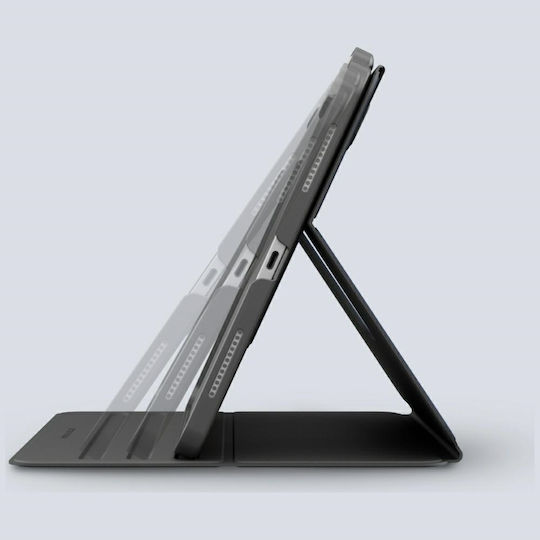 Uniq Rovus Snapmount Magnetic 360 Klappdeckel Drehbar Robust Schware (iPad Pro 13 M4 (2024))