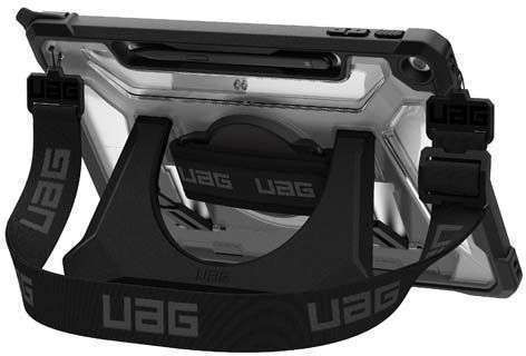 UAG Plasma Τσάντα Περιστρεφόμενη Ανθεκτική με Πληκτρολόγιο Διάφανη (Microsoft Surface Pro 12" (1st - 2025))