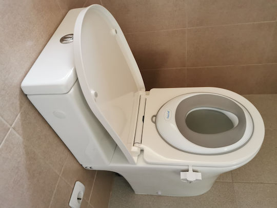 Lorreli Kleinkinder-Toilettensitze Weiß
