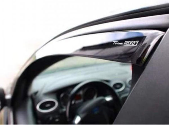 Heko Set of Windbreakers Front Car Dark Fime for Ford Capri 2024+ 2pcs